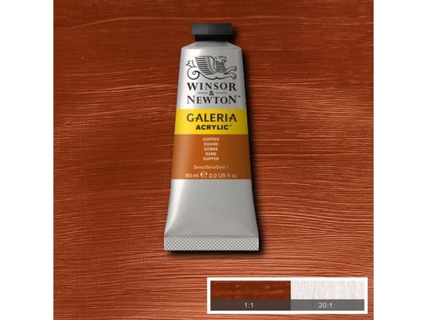 Galeria akryl 60 ml kobber 214