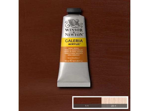 Winsor & Newton 094376913873, 60 ml, Brun, Rør