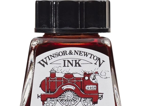 Tegneblyant-/tegneblelsk? 14 ml Deep Red 227