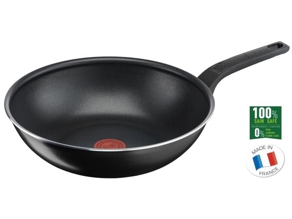Tefal wokpande Easy Cook&amp;Clean 28 cm sort