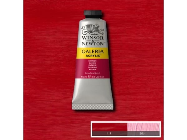 Galeria akrylmaling 60 ml Crimson 203