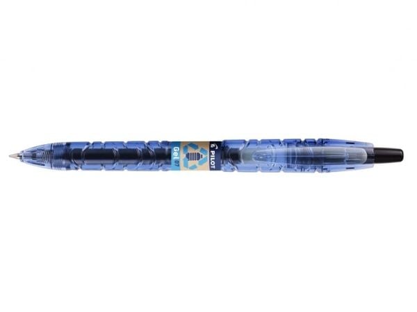 Pilot B2P Begreen - Rulleballpenn - svart - gelblekk - 0.7 mm - medium - retraktil