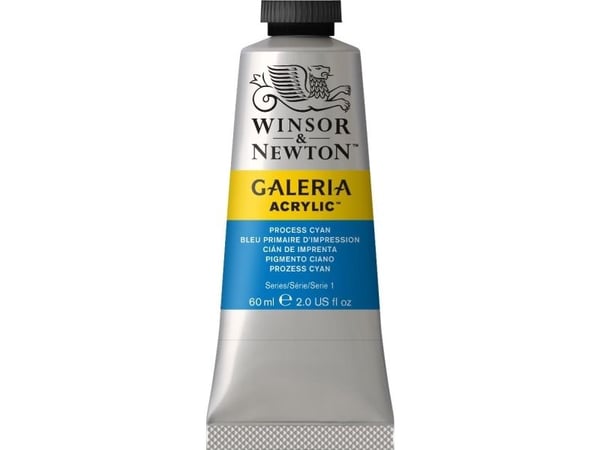 Winsor &amp; Newton Galeria Acrylic, 60 ml, Blå, Rør