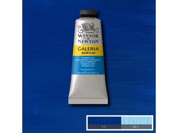 Galeria Akryyli 60Ml Process Cyan 535