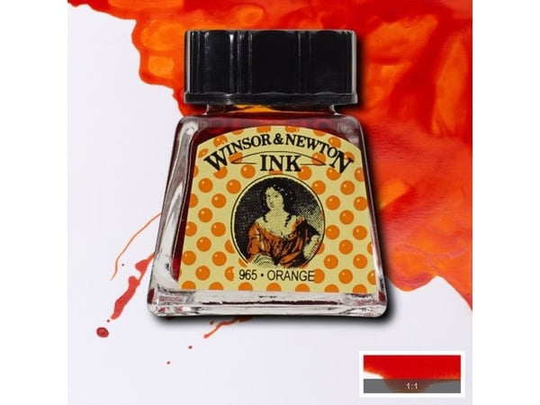 Ritbläck 14 ml orange 449