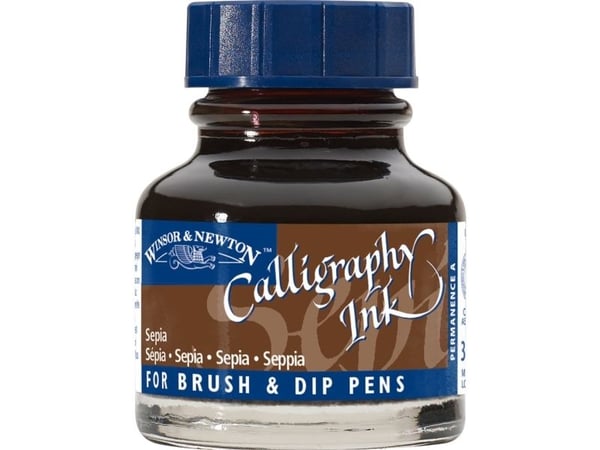 Winsor & Newton Calligraphy, Brun, 30 ml, 1 stykker