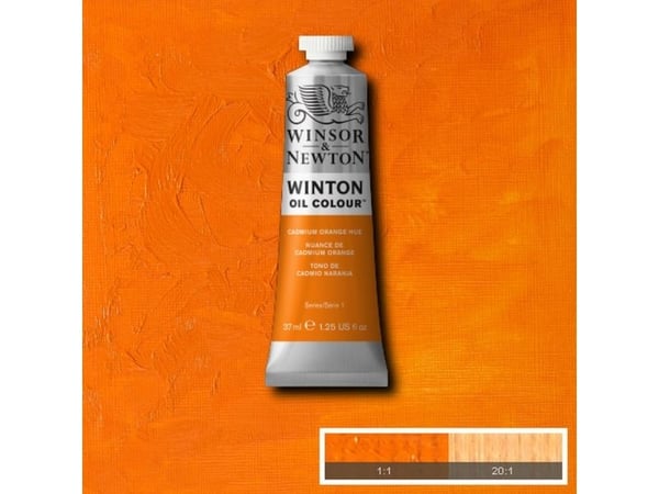 Winsor & Newton Winton, Oranssi, 37 ml, Tuubi, 1 kpl