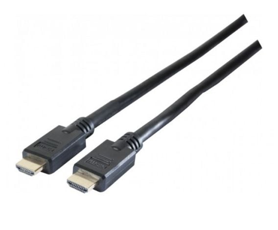 EXC 128939, 7,5 m, HDMI-tyyppi A (vakio), HDMI-tyyppi A (vakio), Äänen paluukanava (ARC), Musta