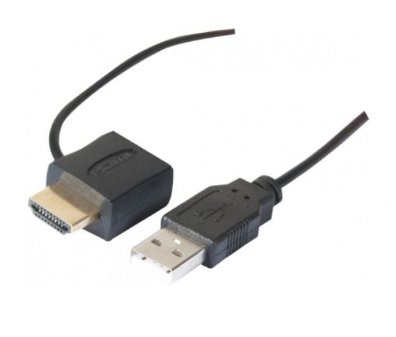 EXC 128939, 7,5 m, HDMI-tyyppi A (vakio), HDMI-tyyppi A (vakio), Äänen paluukanava (ARC), Musta