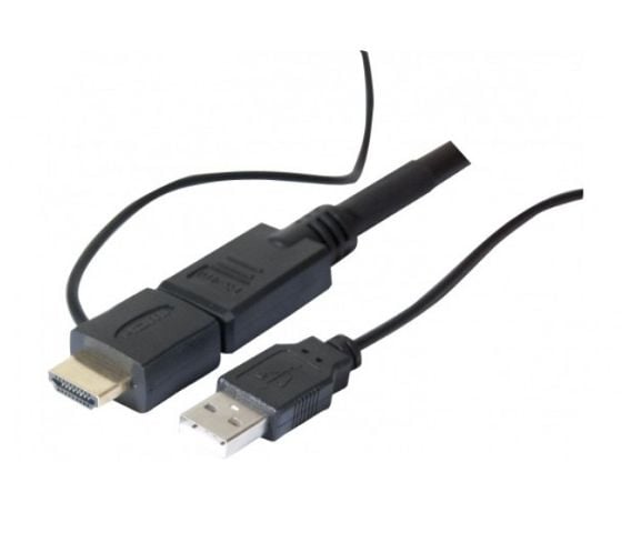 EXC 128939, 7,5 m, HDMI-tyyppi A (vakio), HDMI-tyyppi A (vakio), Äänen paluukanava (ARC), Musta