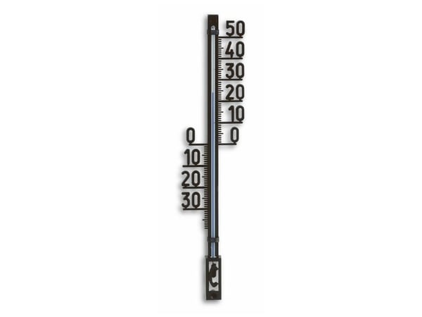 TFA-Dostmann 12.6003.01.90, Væskebasert miljøtermometer, Innendørs, °C, 0 - 50 °C, Sort, Plast