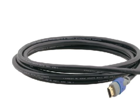Kramer C-HM/HM/PRO Series C-HM/HM/PRO-10 - HDMI-kabel med Ethernet - HDMI hann til HDMI hann - 3 m - dobbeltisolert