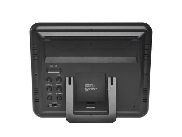 TFA-Dostmann 60.4518.08, Digital vekkerklokke, Rektangel, Tre, Plast, -20 - 50 °C, F, °C