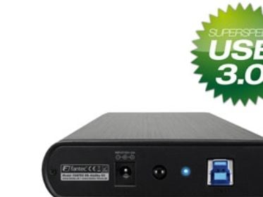 Fantec DB-AluSky U3, 3.5", SATA, 5 Gbit/s, Musta