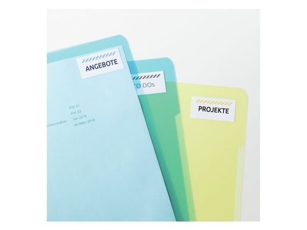Avery Zweckform 6170 - Papir - permanent klæbemiddel - hvit - 64 x 36 mm 525 etikett(r) (25 ark x 21) etiketter