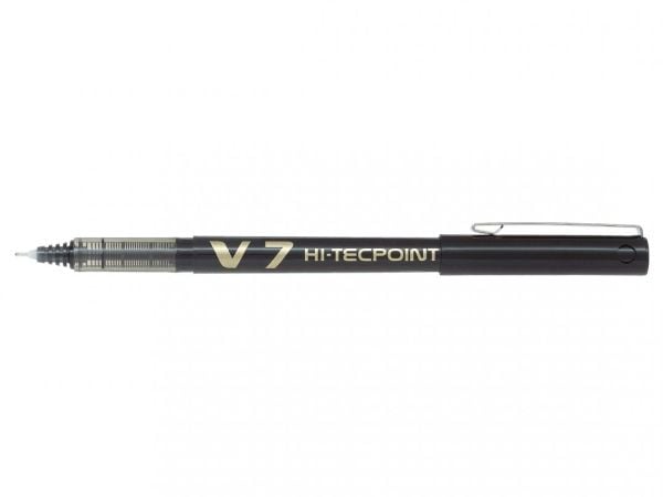Pilot V7 fineliner, svart (PIBX-V7B N)