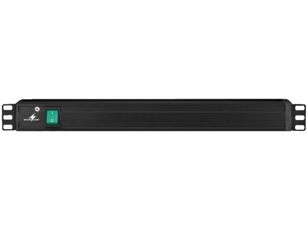 Monacor RCS-85/SW, Lajittelu, Alumiini, 1U, 8 AC stikkontakt(er), 482 mm, 44 mm