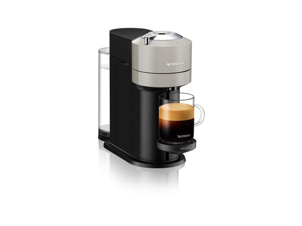 Krups Nespresso Vertuo Next XN910B10WP - Kaffemaskin - lysegrå