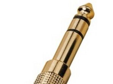 Monacor HA-37G, 6.3 mm, 3,5 mm, Gull