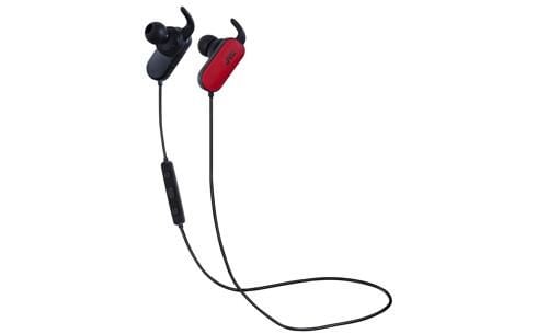 JVC HA-EBT5-R, Langaton, 20 - 20000 Hz, Urheilu, 15 g, Kuulokkeet, Musta, Punainen