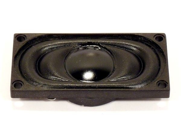 Visaton K 20.40, 1 W, Rektangulær, 2 W, 8 O, 400 - 20000 Hz, Sort