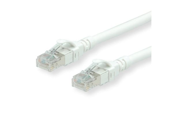 ROLINE 21152762, 2 m, Cat6a, U/UTP (UTP), RJ-45, RJ-45, Valkoinen