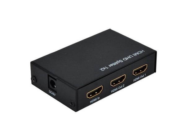 ROLINE 14013585, HDMI, 2x HDMI, Sort, 60 Hz, 480i, 480p, 720i, 720p, 1080i, 1080p, 2160p, Nettverk