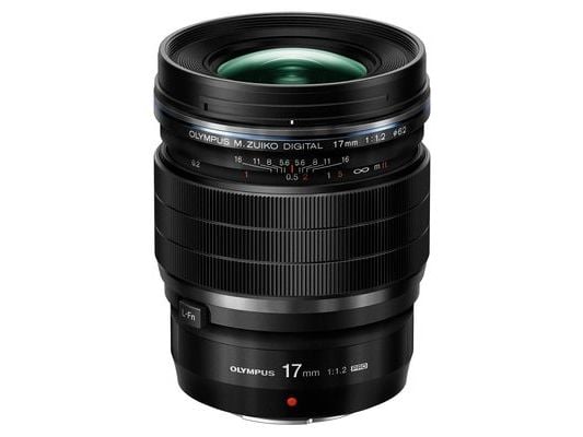 Olympus M.Zuiko Digital ED - Vidvinkelobjektiv - 17 mm - f/1.2 PRO - Micro Four Thirds - for Olympus PEN-F; OM-D E-M1, E-M10, EM-5, E-M5; PEN E-PL1...