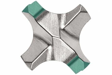 Metabo 626238000, Rotasjons hammer, For murverk, Høyrehåndsrotasjon, 1,6 cm, 265 mm, Betong, Murverk