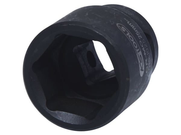KS TOOLS 1/2" sekskantkontakt, kort, 25 mm (515.1025)