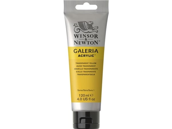 Winsor & Newton Galeria, 120 ml, Gjennomsiktig, Gult, Rør