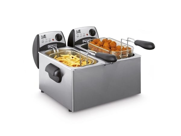 FRITEL Starter FR 1355 Duo - Frityrgryte - 6 liter - 4,4 kW - grå