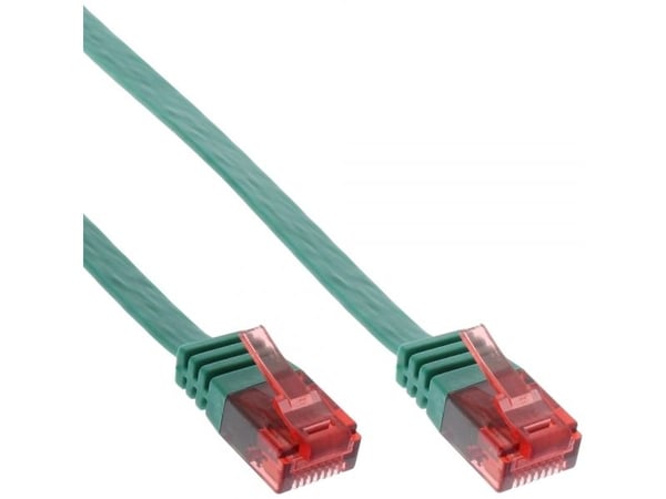 InLine 71600G, 10 m, Cat6, U/UTP (UTP), RJ-45, RJ-45, Grønn
