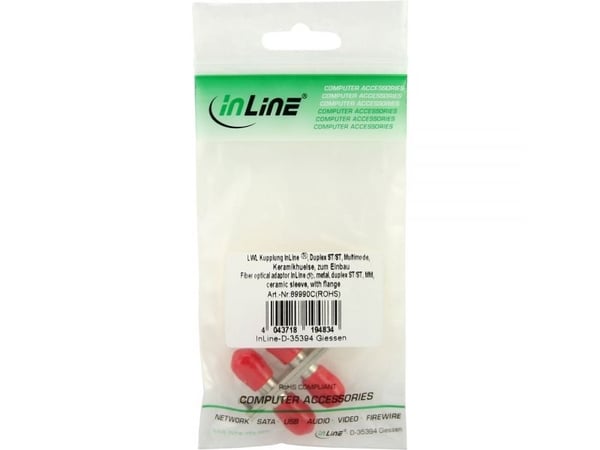 InLine 89990C, st, Silver, Flerläge, Keramiska, Metall, Metall, 14 g