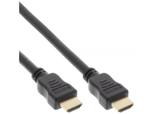 InLine 4043718210817, 1,5 m, HDMI-tyyppi A (vakio), HDMI-tyyppi A (vakio), 3D, Äänen paluukanava (ARC), Musta
