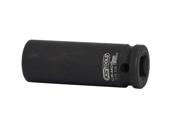 KS Tools 515.1119, Connector, Sort, 1 hoder, 1/2", Metrisk, 19 mm
