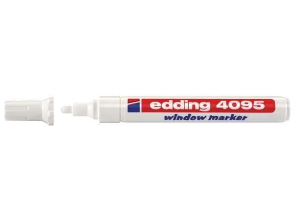 Edding 4095, Valkoinen, Taltta, 1 kpl