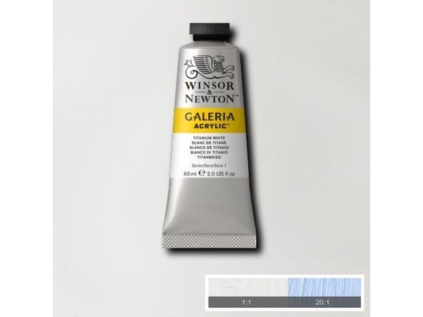 Galeria Akryyli 60Ml Titanium White 644