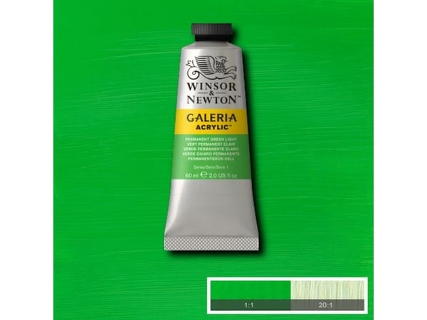 Galeria akrylmaling 60 ml Perm Green Light 483