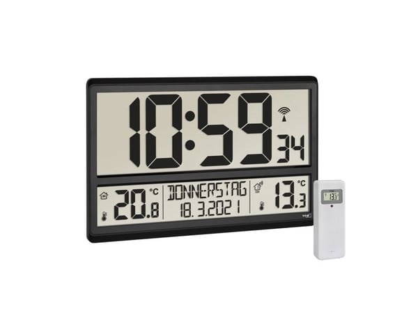 TFA - Termometer - digital - svart