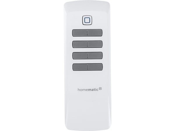 Homematic IP 142307A0, Smarthjemmeenhet, RF kabel-fri, Trykknapper, IP20, Hvit