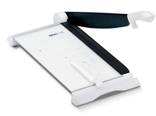 Ideal Office application 1142, 43 cm, 15 ark, 43 cm, Manuell klemme, Rustfritt stål, two side scales in cm/mm
