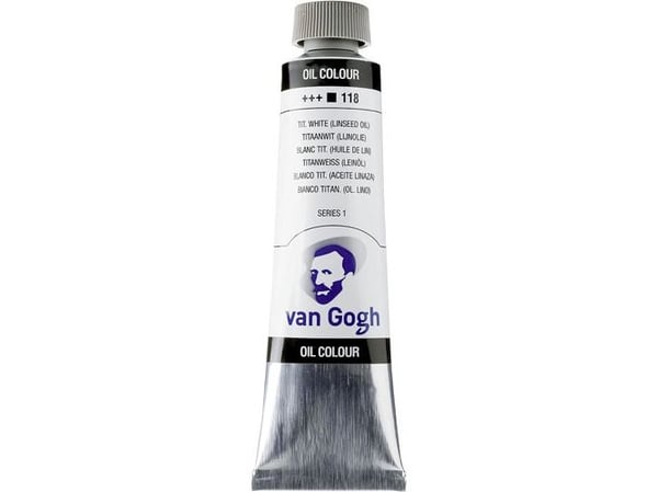 Van Gogh oljemaling tube Titanium White (Linseed Oil) 118
