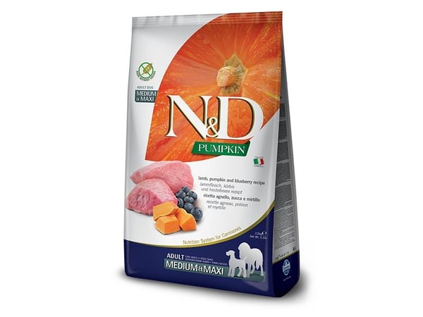Farmina Pet Food 8010276033369, Voksen, Blåbær, Lam, Gresskar, 12 kg
