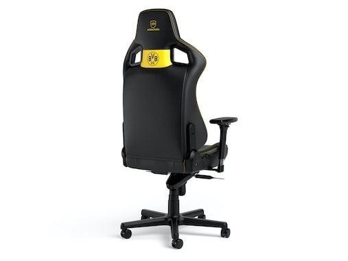 noblechairs EPIC BVB, PC-pelituoli, 120 kg, pehmustettu istuin, Pehmustettu selkänoja, 140 cm, 185 cm