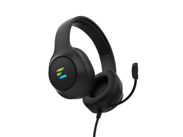 Zalman ZM-HPS310 BK, Koblet med ledninger (ikke trådløs), Spilling, 20 - 20000 Hz, 243 g, Hodesett, Sort