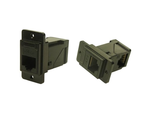 Cliff RJ-liitin CP30752MB3 Adapteri, uppoasennus Musta 1 kpl Cliff RJ-liitin CP30752MB3 Adapteri, uppoasennus Musta 1 kpl
