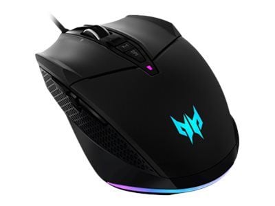 Acer Predator Cestus 335 (PMW120) - Mus - ergonomisk - optisk - 10 knappar - kabelansluten - USB 2.0 - svart - detaljhandel