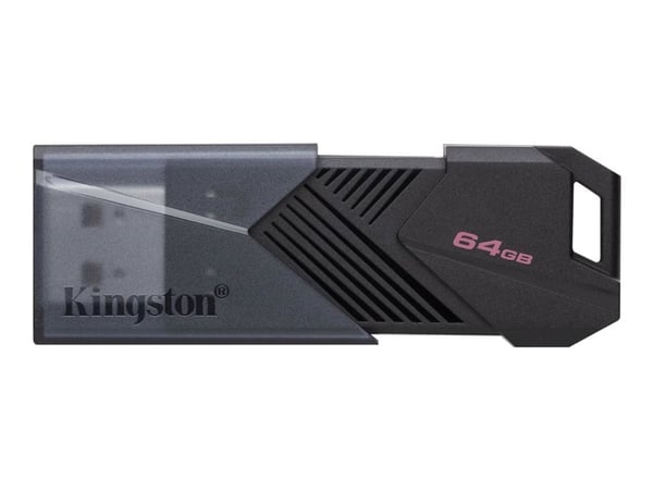 Kingston DataTraveler Exodia Onyx - USB-minnepinne - 64 GB - USB 3.2 Gen 1