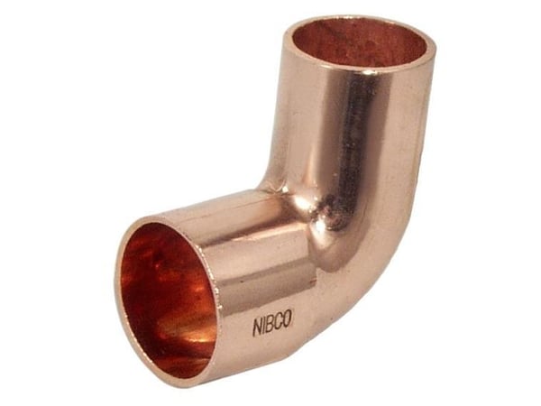 Conex kne 90° kobber enkel muffe serie 5000 28 mm (5092028000000)